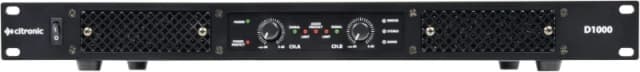 Citronic Citronic D600 Class-D Stereo Rack Mount Power Amplifier 2 x 500W RMS AVS-221181