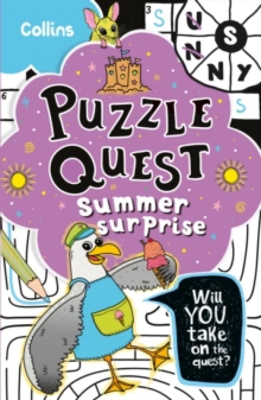 Puzzle Quest Summer Surprise : Mystery Puzzles for Kids Paperback / softback