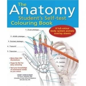 The Anatomy Students Self-Test Colouring Book Paperback