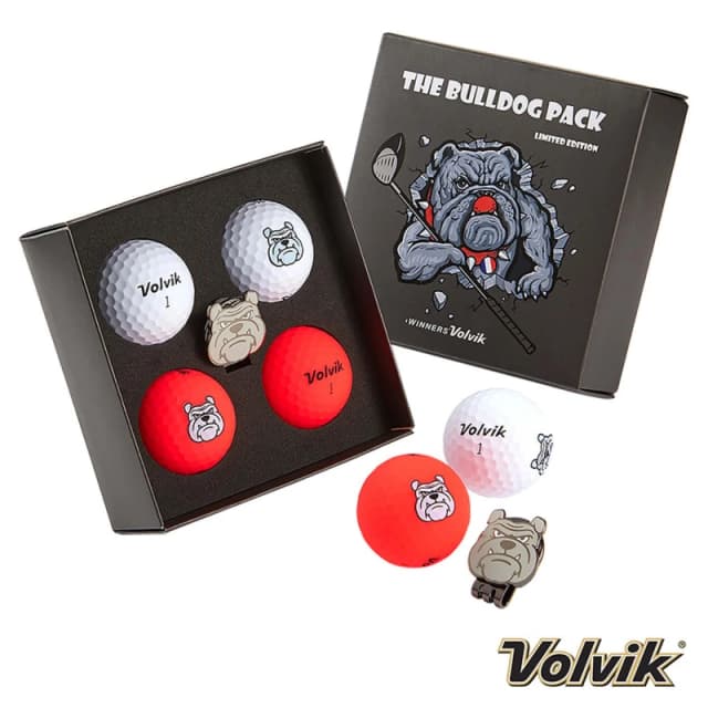 Volvik Volvik Bull Dog Pack Red/White unisex One Size