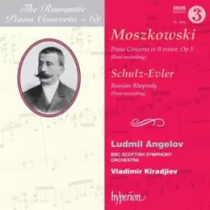 Moszkowski Piano Concerto in B Minor Op 3/ by Moritz Moszkowski CD Album