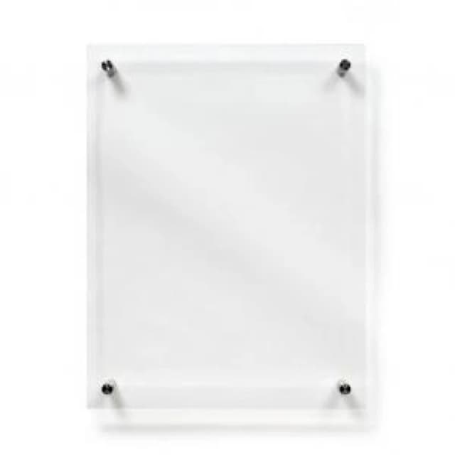 Deflecto Deflecto A3 Wall Mounted Acrylic Poster Holder Literature Display Sign Holder Crystal Clear - AA3PH1 AA3PH1