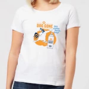Looney Tunes ACME Dog Gone Womens T-Shirt - White - 3XL