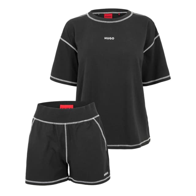 Hugo Nite Set 10272272 01 Pyjama Womens Black female 12 (L)