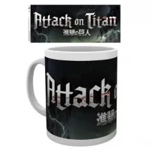 Attack On Titan Season 2 Logo Mug
