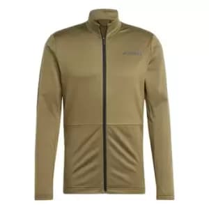adidas Terrex Multi Full-Zip Fleece Jacket Mens - Green