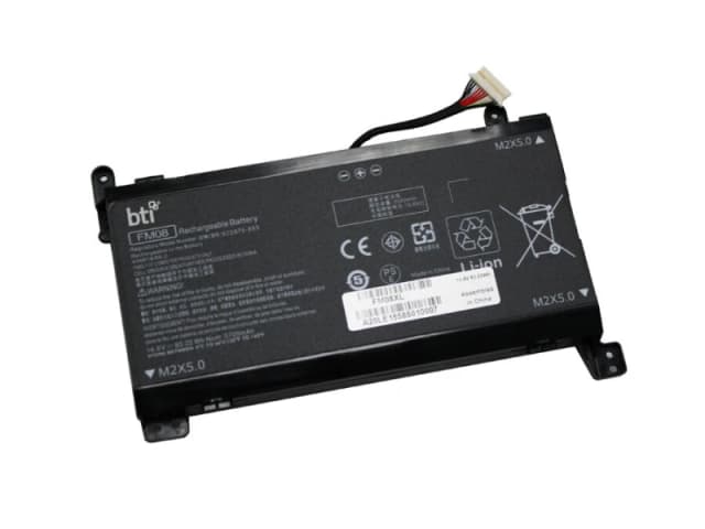 BTI BTI 83Wh 8 cell TPN-Q195 compatible battery for HP - COMPAQ OMEN 17-AN101NI OMEN 17-AN150TX OMEN 17-AN149TX OMEN 17-AN144TX OMEN 17-AN141TX FM08XL