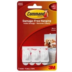 3M Command Micro Hooks