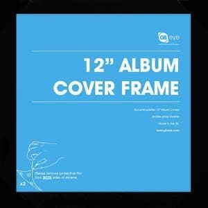 Vinyl Frame "12" Album" Poster Frame black