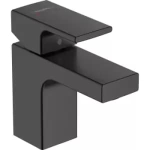 Hansgrohe Vernis Shape Taps Matt Cloakroom Basin Mixer in Black Brass