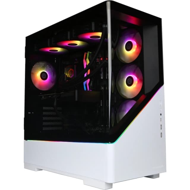 CyberpowerPC CyberPowerPC VV2447 PC Intel Core Ultra 7 265KF 32GB DDR5-SDRAM 1TB SSD NVIDIA GeForce RTX 5070 Windows 11 Home Midi Tower White VV2447