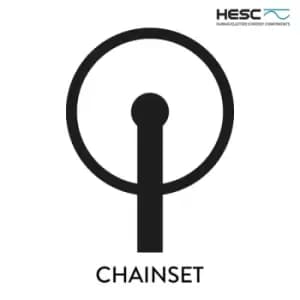 SR Suntour Hesc chain set EBCW21-ATS-LEFT ARM 170MM ONLY