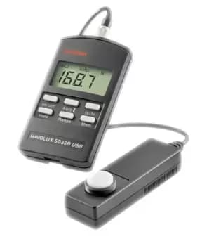 Gossen MAVOLUX 5032 C USB light meter Black