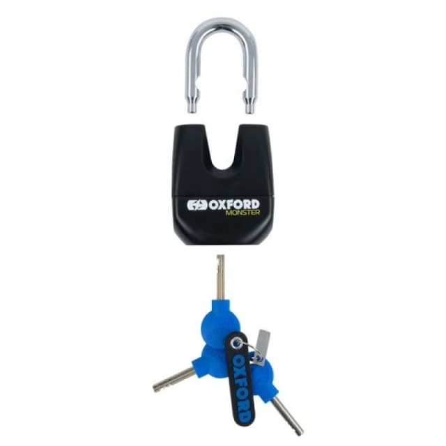 OXFORD OF18 Chain lock with protective sleeve Nickel-Chrome-Molybdenum Chain lock (100343)