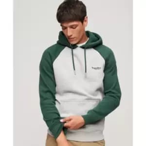 Essential Baseball Hoodie in Cotton Mix