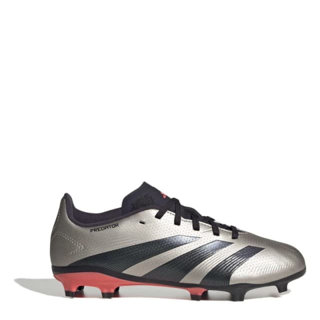 adidas Predator League Children's Firm Ground Football Boots - Silver Silver 3