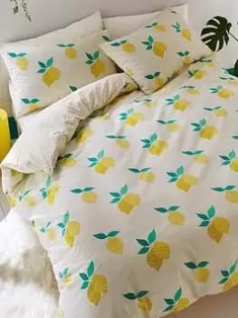 Sassy B Lemon Zest Duvet Set Yellow - Db