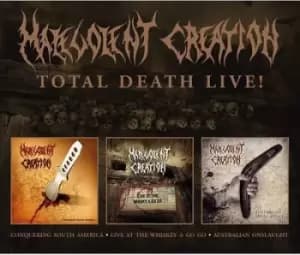 Total Live Death by Malevolent Creation CD Album