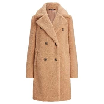 Lauren by Ralph Lauren LRL Teddy Faux Fur Coat - LT Tan