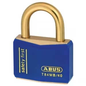 ABUS 22717 T84MB/40mm Blue Rustproof Padlock