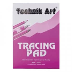 Technik Art Tracing A4 Pad 63gsm 40 Sheets XPT4