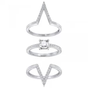 Swarovski Funk Ring Set Size 58