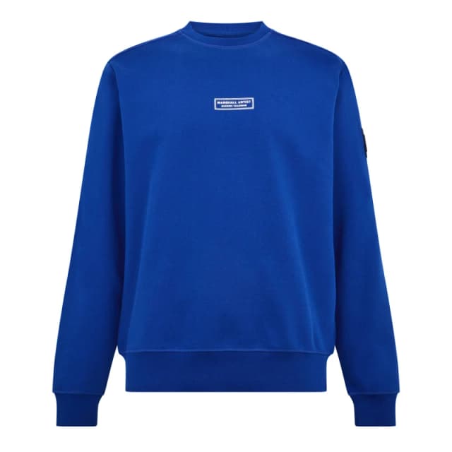 Marshall Artist Mens Siren Crew Sweatshirt Cobalt male X Small