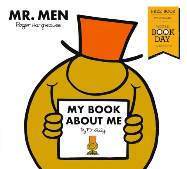 My Book about Me by Mr Silly by Adam Hargreaves World Book Day Adam Hargreaves Books