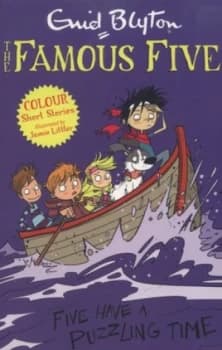 Five Have a Puzzling Time by Enid Blyton Paperback