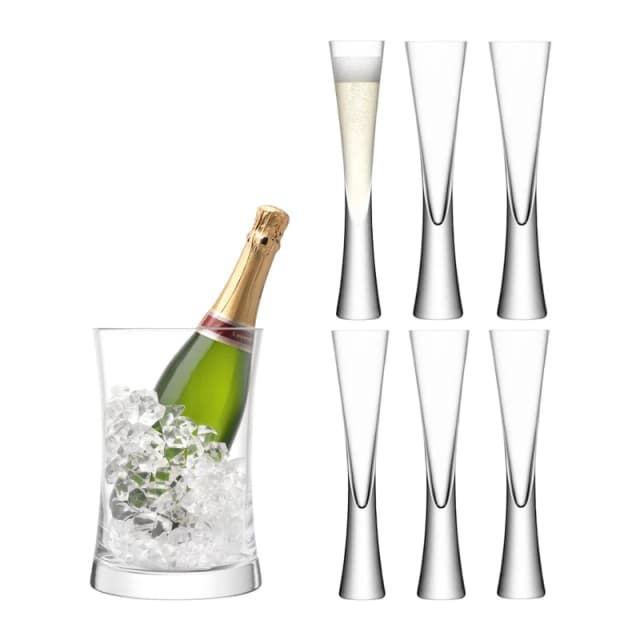 Lsa Moya 7 Piece Champagne Serving Set