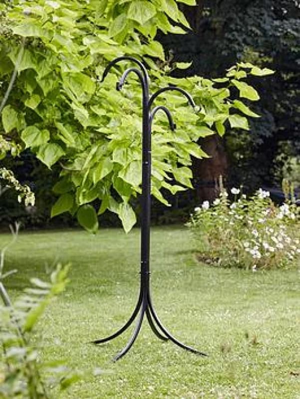 Smart Garden Hanging Garden Titan 4-Way Garden Hanger, Black 6040203