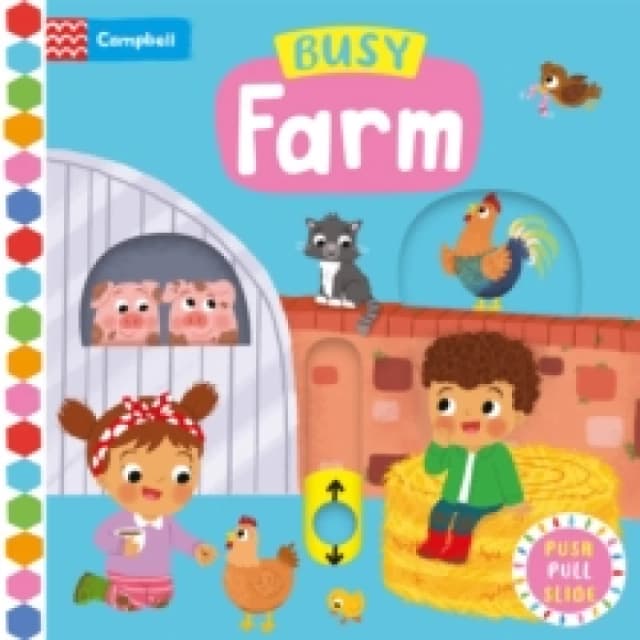 Campbell Books Busy Farm Book Multi unisex