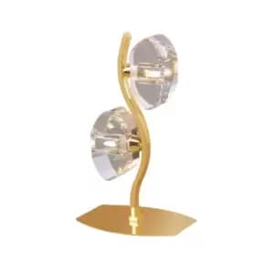 Alfa Table Lamp 2 Light G9 French Gold