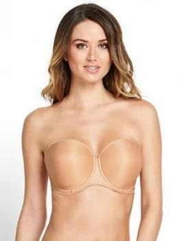 Fantasie Fantasie Underwired Moulded Strapless Bra, Nude, Size 32, Women