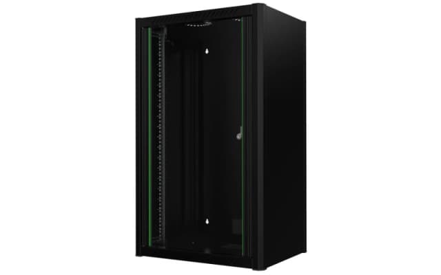 Lanview RWM20U45BL rack cabinet 20U Wall mounted rack Black