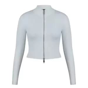 Kangol Double Zip Cardigan Womens - Cream