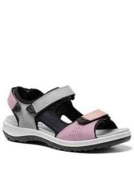 Hotter Travel Walking Sandals - Pastel