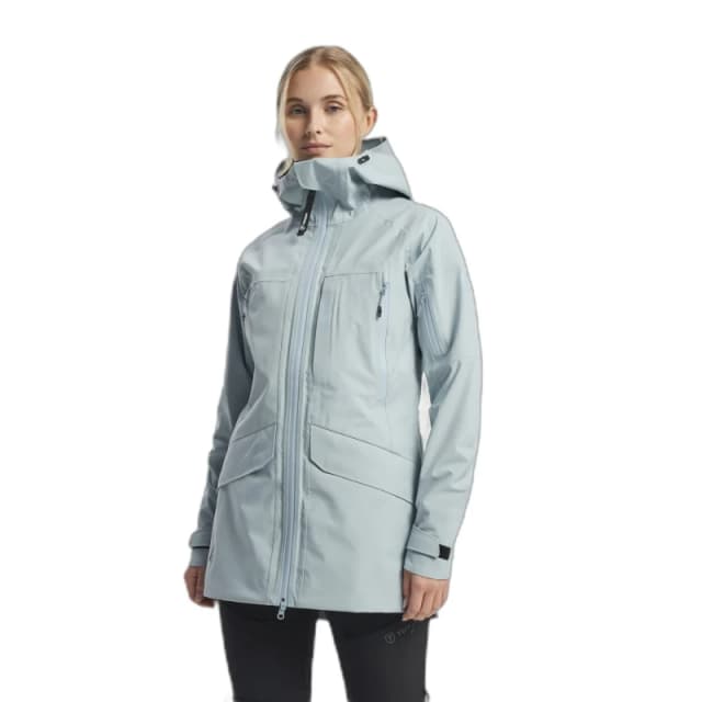 Womens waterproof jacket Tenson TXlite Shell Bleu Female M