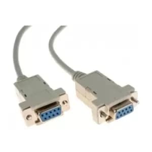 Hypertec 136021-HY serial cable Grey 5m DB-9