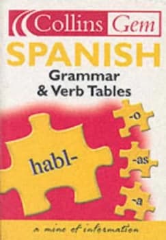 Collins Gem Spanish Grammar and Verb Tables by A. De Benito De Harland and I. F Ariza and Jeremy Butterfield Paperback
