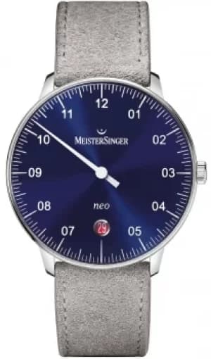 MeisterSinger Watch Neo Suede Grey