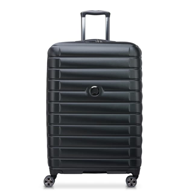 Delsey 75cm Check In Spinner Suitcase - Shadow 75cm Check In Spinner Suitcase - Shadow - 75(h) x50(w) x 33(d) cm - Black Twill - 2878821 Black Twill