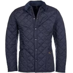 Barbour Mens Heritage Liddesdale Quilted Jacket Navy Medium
