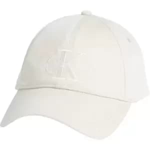 Calvin Klein Jeans Monogram Logo Cap - Beige
