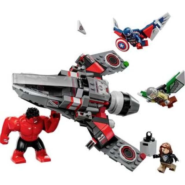LEGO Marvel Super Heroes LEGO Marvel Captain America vs. Red Hulk Male VI37601