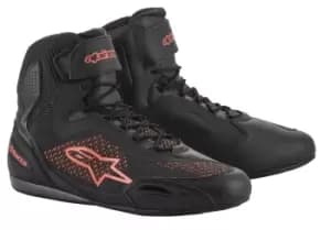 Alpinestars Faster-3 Rideknit Black Red Fluo US 11