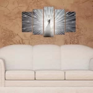 5MX-4 Multicolor Decorative MDF Painting (5 Pieces)