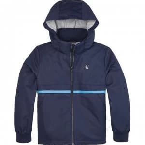 Calvin Klein Calvin Mono Stripe Jacket - Peacoat