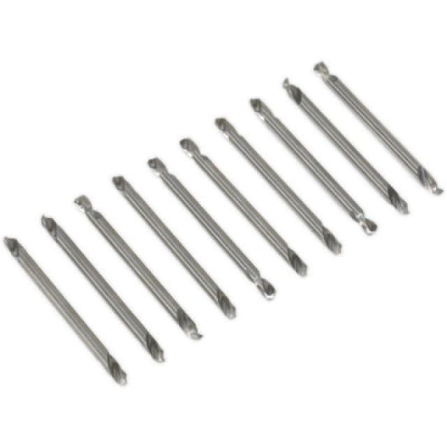 Loops 10 PACK Double Ended HSS Drill Bit Set - 1/8" - Pop Riveting Pilot Hole Drilling Multi