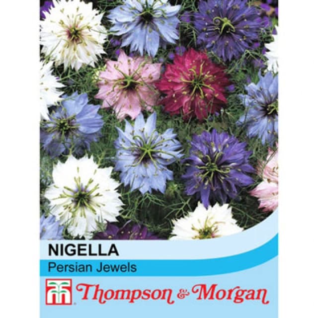 Thompson & Morgan Nigella Damascena Persian Jewels 1 Packet (600 Seeds)